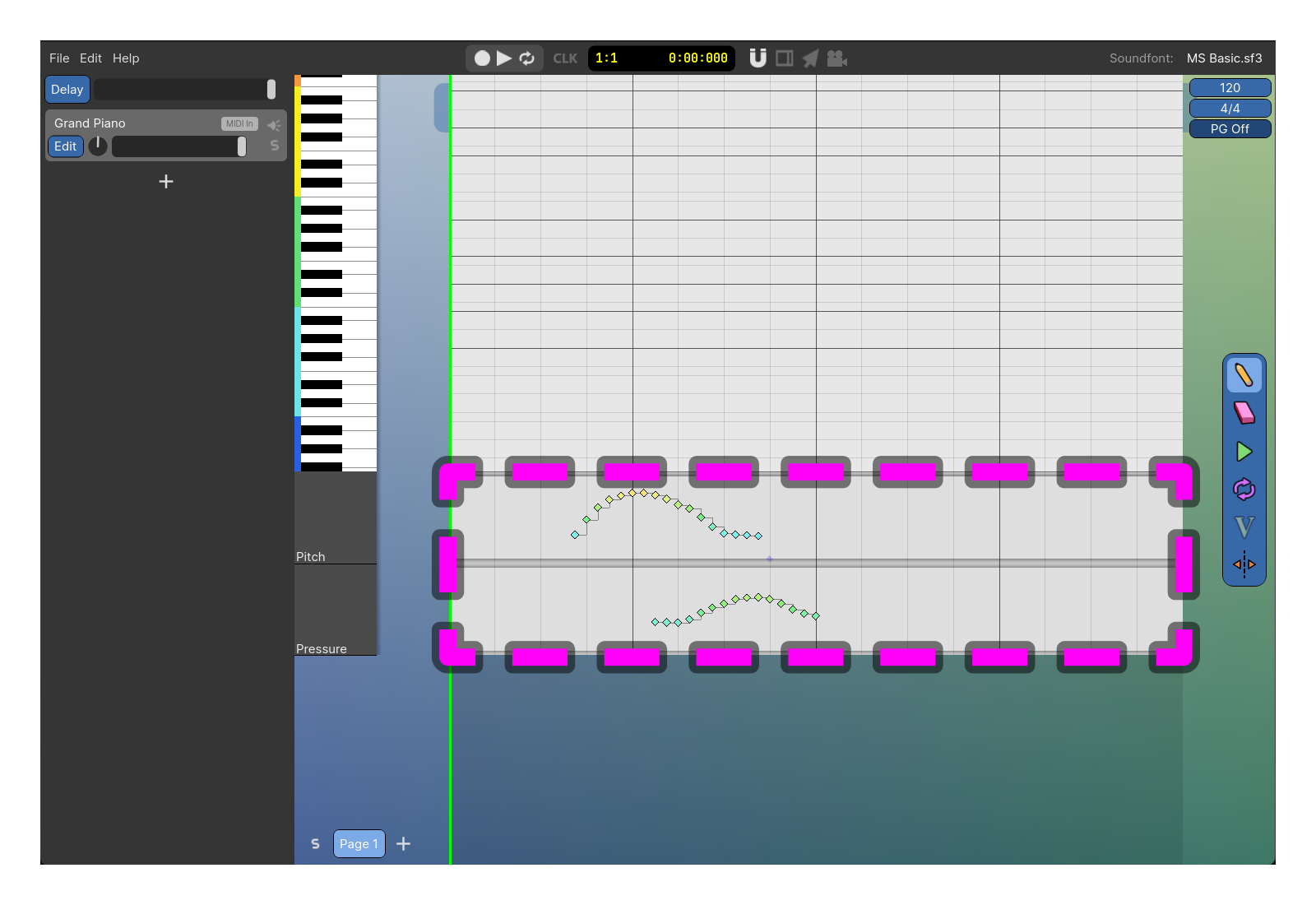 Instruments Event Lanes