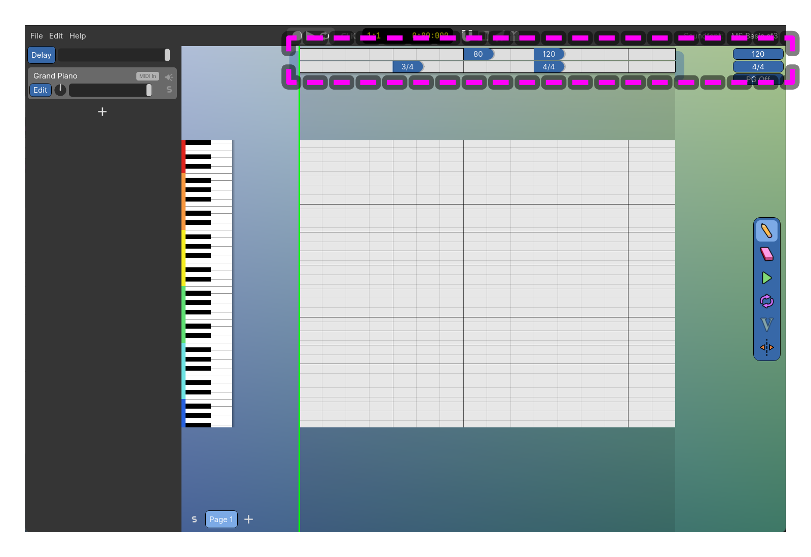 Tempo/Time Signature